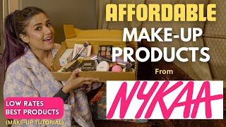 Full Makeup Tutorial for beginners  Affordable branded makeup kit from Nykaa  gimaashi [upl. by Otero322]