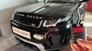 2017 Land Rover Range Rover Evoque Facelift OBD Port Location [upl. by Vernen]