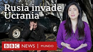 Cómo fue el inicio de la invasión de Rusia en Ucrania  BBC Mundo [upl. by Otreblada]