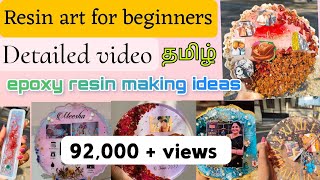 how to make epoxy resin artResin art gifts resin art business resin art for beginnersnankatrathu [upl. by Crespi710]