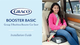 Graco Booster Basic installation video [upl. by Gadmann587]