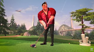 Powerstar Golf Xbox One Gameplay Video First 15 minutes [upl. by Eckhardt]