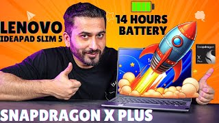 Lenovo IdeaPad Slim 5 Qualcomm Snapdragon X Plus Review  Born Creator [upl. by Angle]