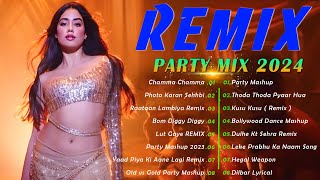 New Hindi Remix Songs 2024  Bollywood Party Mix 2024  NONSTOP REMIX  Dj Party  Hindi Songs [upl. by Ehttam251]