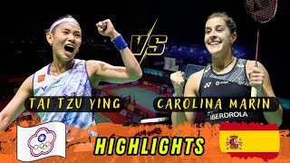 Badminton Tai Tzu Ying vs Carolina Marin All England Open 2024 Womens Singles [upl. by Enyr892]