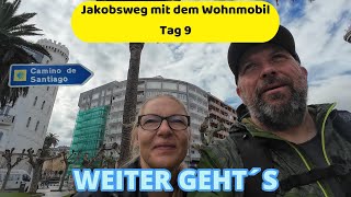 WIR SIND ZURÜCK AUF DEM WEG  Jakobsweg mit dem Wohnmobil  Tag 9 [upl. by Trovillion]