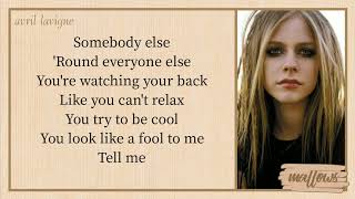 Avril Lavigne  Complicated Lyrics [upl. by Neitsabes858]