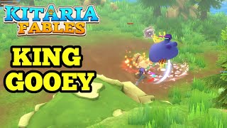 Kitaria Fables King Gooey Boss Fight [upl. by Naitsirhc432]