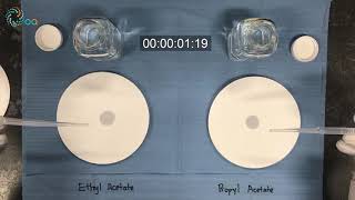 OQ Evaporation rate Ethyl Acetate vs Propyl Acetate [upl. by Cirilo]