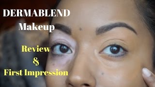 VITILIGO COVERAGE  DERMABLEND REVIEW amp FIRST IMPRESSION [upl. by Standing940]