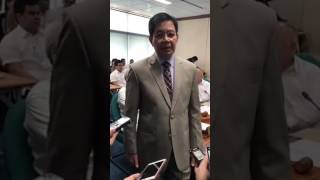 PingSays Sen Lacson answers questions about the sanctions on rogue cops  Feb 8 2017 [upl. by Nylrahc]