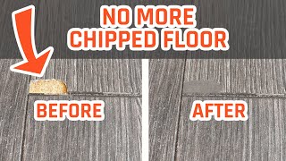 5 FIX for Laminate  LVP Flooring Chips amp Scratches [upl. by Nofpets]