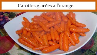 Carottes glacées à lorange [upl. by Sulihpoeht]