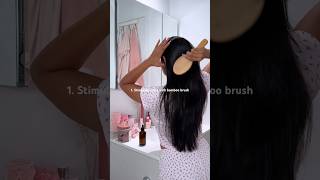 ASMR 5 Step Low Porosity Hair Oiling Routine 🎀🧴🪞 [upl. by Halik436]