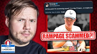 Rampage Poker Scammed… Again Patrik Antonius Wins 51M PokerNews Podcast 865 [upl. by Fia257]