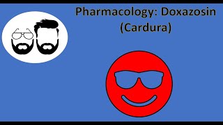 NCLEX Prep Pharmacology Doxazosin Cardura [upl. by Cristobal]