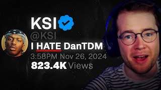 KSIs Terrible Response to DanTDM [upl. by Ahsikal]