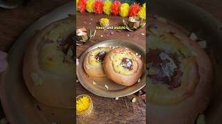 GULAB JAMUN CHEESECAKE BUNS ✨💯♥️ recipe diwali indianmithai [upl. by Yenatirb805]