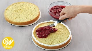 How to Assemble and Fill a Cake  Wilton [upl. by Prudy743]