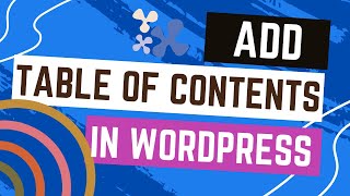 How to Add a Table of Contents in WordPress [upl. by Cookie]