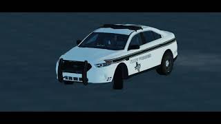 2016 Ford Police Interceptor Sedan  Valor Light bar  3 Stage ELS  Custom Livery [upl. by Soll]