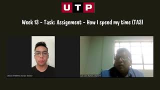 Week 13 Task Assignment How I spend my time TA3 [upl. by Ymirej784]