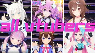 Neptunia Virtual Stars  All VtuberHololive Idols Cameos [upl. by Lowenstein227]