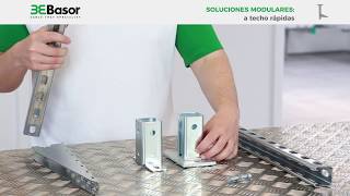 Basorsupport Soluciones modulares a techo rápidas [upl. by Ancalin]