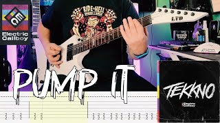 Electric Callboy Eskimo Callboy  Pump it Guitar Cover Tab [upl. by Jarlen614]