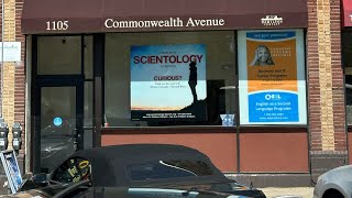 JJ the Public Director aka Tour Guide for the Cult gets all mad Boston Scientology Cult [upl. by Sauncho60]