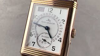 JaegerLeCoultre Reverso Day Date Q273242F JaegerLeCoultre Watch Review [upl. by Nahgam233]