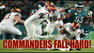 Washington Commanders Lose another Game vs Philadelphia Eagles [upl. by Swarts470]