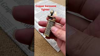 Copper kerosene lighter  gadgets tutorial coolgadgets ytshots [upl. by My792]