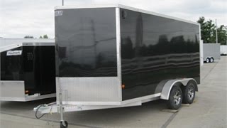 7x14 EZ Hauler Aluminum Enclosed Cargo Trailer [upl. by Aicittel109]