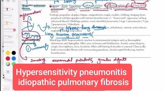 Hypersensitivity pneumonitis and Idiopathic pulmonary fibrosis Respiratory 62  First Aid USMLE 1 [upl. by Nedroj326]