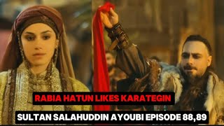 nureddin and ismet marriage ⭐ rabia hatun likes karategin 🦅 salahuddin ayoubi episode 8889 urdu [upl. by Rodge]