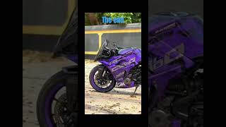 KTM rc 390 fully 💜 purple colour looks 🤩🤩shortsrc390 please support me [upl. by Calmas]