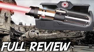 Galaxys Edge Darth Vader Legacy Lightsaber Review [upl. by Pacien]