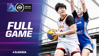 China 🇨🇳 vs Mongolia 🇲🇳  Women Full QuarterFinal  FIBA 3x3 Asia Cup 2024  3x3 Basketball [upl. by Mackenie]