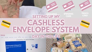 STARTING A CASHLESS ENVELOPE SYSTEM  WITHOUT CASH  FOR BEGINNERS  DAY IN THE LIFE OF A MOM [upl. by Chilcote286]