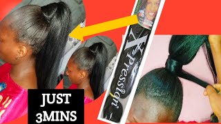 😱WOWHow To Make PonytailPacking gel Hairstyle With attachment [upl. by Fast403]