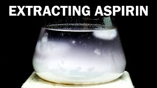 Aspirin to Acetaminophen  Part 1 of 6 Extracting Aspirin from Pills [upl. by Bass]