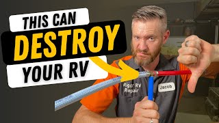 COMMON plumbing issue damaging new RVs  check yours [upl. by Asuncion]