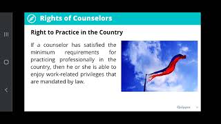 UM SHSSOCSCI 5SUnit 3 Lesson 4 Rights Responsibilities and Accountabilities of Counselors [upl. by Nosirrag451]