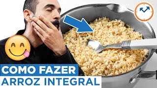 🍚 COMO FAZER ARROZ INTEGRAL RÁPIDO E GOSTOSO  Cozinha da Dafne  Saúde na Rotina [upl. by Karalee843]