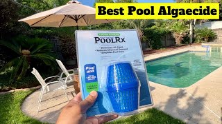 ✅Best Pool Algaecide  Pool RX 101001 6 Month Algaecide Blue Treats 75k20k Gallons [upl. by Knobloch]