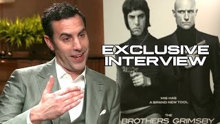 Sacha Baron Cohen Exclusive Interview for THE BROTHERS GRIMSBY [upl. by Eppesuig]