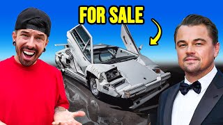 I FOUND LEONARDO DICAPRIOS WRECKED LAMBORGHINI [upl. by Ynnal]