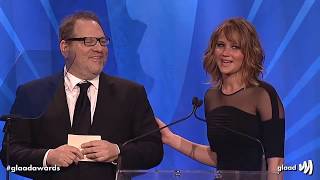 Hollywood loves Harvey Weinstein  montage of Matt Damon Jennifer Lawrence Meryl Streep etc [upl. by Ynney]