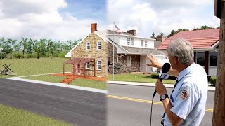 Lees Headquarters Restoration at Gettysburg [upl. by Fishbein]